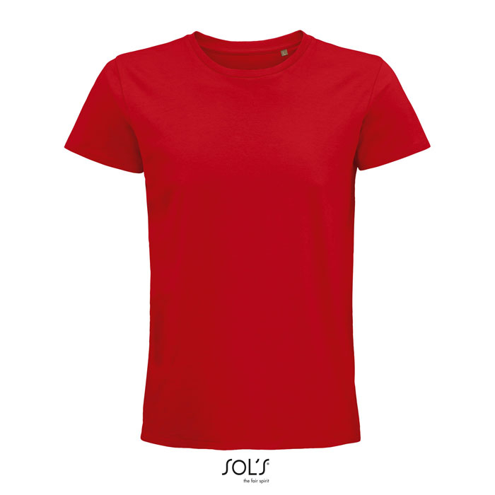 Tee shirt coton bio publicitaire homme 175g - PIONEER Rouge 1